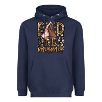 Navy Fur Baby Mama Dog Heavyweight Hoodie - CowhideDigitalArt