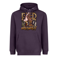 Plum Fur Baby Mama Dog Heavyweight Hoodie - CowhideDigitalArt