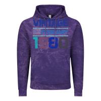 Cloud Purple Vintage February 1980 Vintage Hoodie - Bettercallsaul
