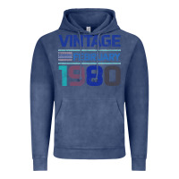 Vintage Denim Vintage February 1980 Vintage Hoodie - Bettercallsaul
