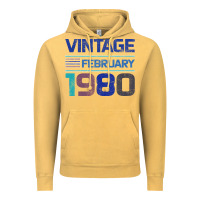 Vintage February 1980 Vintage Hoodie | Teevron