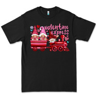 Black valentines express with gnomies Premium Tee - NancyCooperArtShop