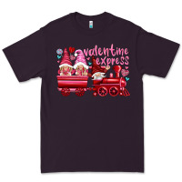 Plum valentines express with gnomies Premium Tee - NancyCooperArtShop