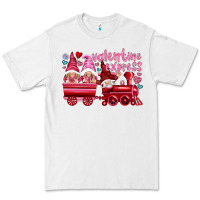 White valentines express with gnomies Premium Tee - NancyCooperArtShop