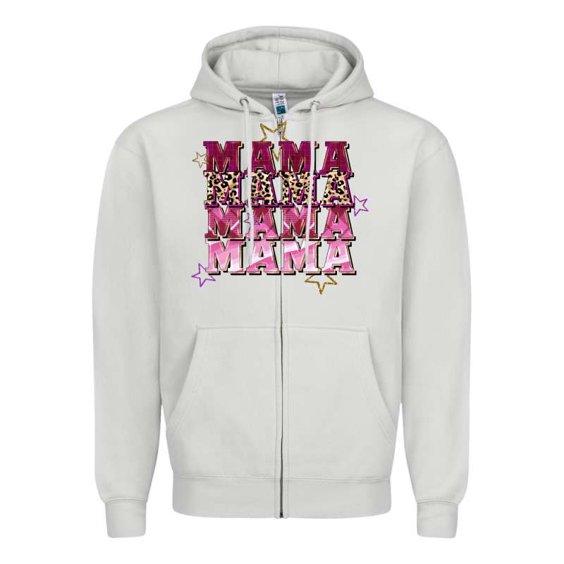 Mama Mama Mama Mama Mother's Day Zipper Hoodie by FaDigitalArtStudio | Teevron