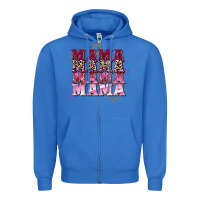 True Royal Mama mama mama mama Mother's Day Zipper Hoodie - FaDigitalArtStudio