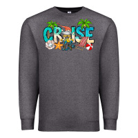 Charcoal Heather Cruise Life Premium Sweatshirt - CowhideDigitalArt