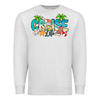 Oatmeal Heather Cruise Life Premium Sweatshirt - CowhideDigitalArt