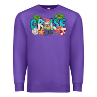 Purple Cruise Life Premium Sweatshirt - CowhideDigitalArt