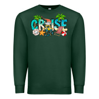 Sports Green Cruise Life Premium Sweatshirt - CowhideDigitalArt