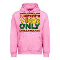 Fuchsia Pink juneteenth vibes only Urban Hoodie - Artiststas
