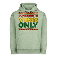 Pigment Oil Green juneteenth vibes only Urban Hoodie - Artiststas
