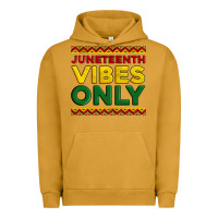 Pigment Peanut Butter juneteenth vibes only Urban Hoodie - Artiststas