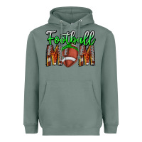 Sage football mom Heavyweight Hoodie - CowhideDigitalArt