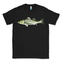 Black Striped Bass Classic Tee - LillyAllenDesigns
