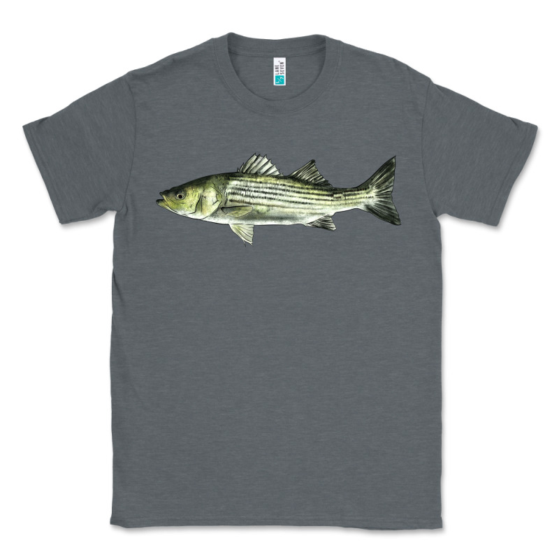 Striped Bass Classic Tee by LillyAllenDesigns | Teevron