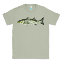 Matcha Striped Bass Classic Tee - LillyAllenDesigns