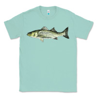 Seafoam Striped Bass Classic Tee - LillyAllenDesigns