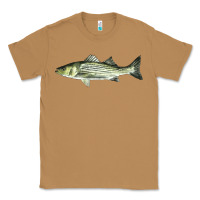 Toasted Coconut Striped Bass Classic Tee - LillyAllenDesigns