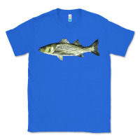 True Royal Striped Bass Classic Tee - LillyAllenDesigns