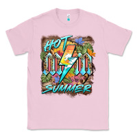 Bubblegum Pink hot mom summer Classic Tee - BarkalooDesign