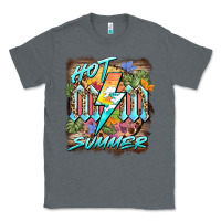 Charcoal Heather hot mom summer Classic Tee - BarkalooDesign