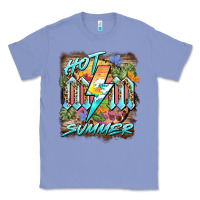 Colony Blue hot mom summer Classic Tee - BarkalooDesign
