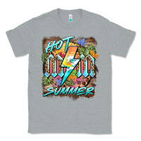 Heather Grey hot mom summer Classic Tee - BarkalooDesign