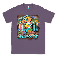 Lavender hot mom summer Classic Tee - BarkalooDesign