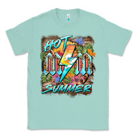Seafoam hot mom summer Classic Tee - BarkalooDesign