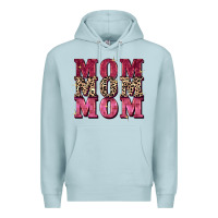 Blue Mist Mom mom mom Mother's Day Premium Hoodie - FaDigitalArtStudio