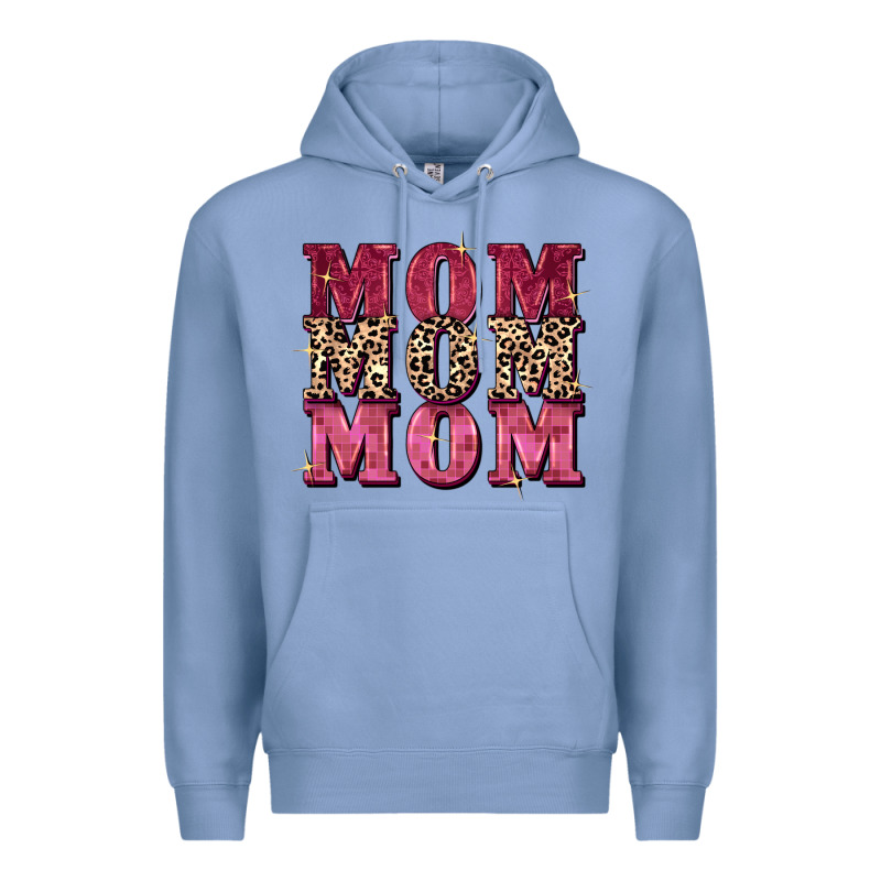 Mom Mom Mom Mother's Day Premium Hoodie by FaDigitalArtStudio | Teevron