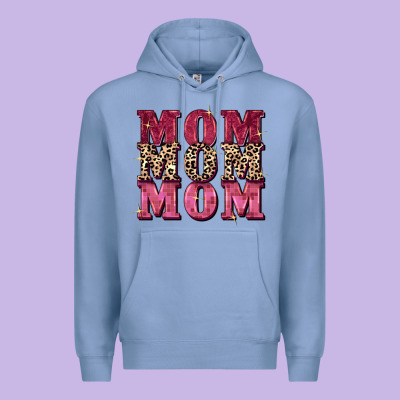 Mom Mom Mom Mother's Day Premium Hoodie Designed By Fadigitalartstudio