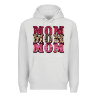 Dove Grey Mom mom mom Mother's Day Premium Hoodie - FaDigitalArtStudio
