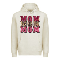 Oatmeal Heather Mom mom mom Mother's Day Premium Hoodie - FaDigitalArtStudio