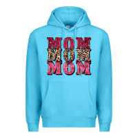 Ocean Blue Mom mom mom Mother's Day Premium Hoodie - FaDigitalArtStudio