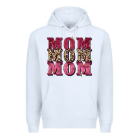 White Mom mom mom Mother's Day Premium Hoodie - FaDigitalArtStudio