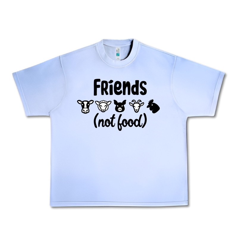 Friends Not Food Urban Heavy Tee by Bettercallsaul | Teevron
