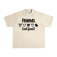 Sandshell Friends not Food Urban Heavy Tee - Bettercallsaul