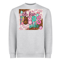 Heather Grey Oh for peeps sake tumbler Easter Day Heavyweight Sweatshirt - HowdyJamesFarm