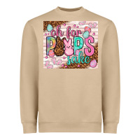 Mushroom Oh for peeps sake tumbler Easter Day Heavyweight Sweatshirt - HowdyJamesFarm