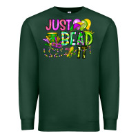 Sports Green Just Bead it Premium Sweatshirt - CowhideDigitalArt