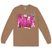 Toasted Coconut breast cancer np nurse practitioner Long Sleeve Tee - texasbilliewilder