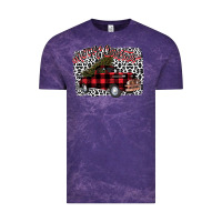 Cloud Purple Merry Christmas Truck Vintage Tee - Bettercallsaul