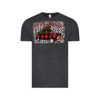 Vintage Black Merry Christmas Truck Vintage Tee - Bettercallsaul
