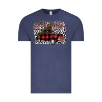 Vintage Denim Merry Christmas Truck Vintage Tee - Bettercallsaul