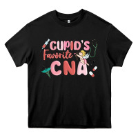 Black cupids favorite cna Heavy Core Tee - MaliasSmallBusiness