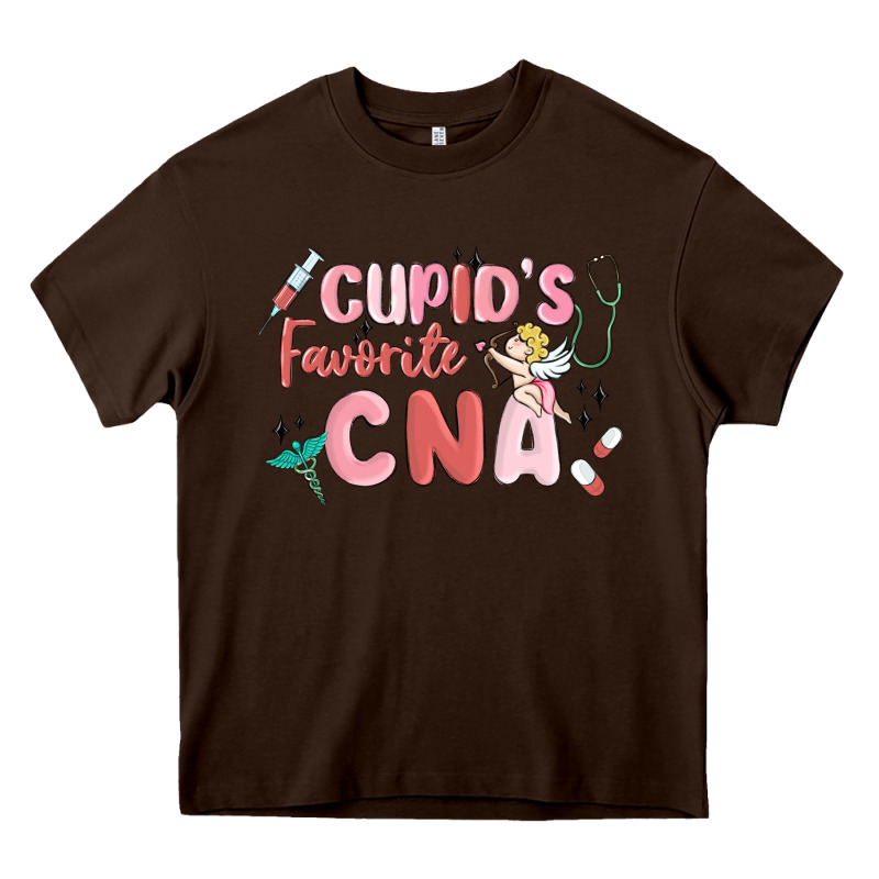 Cupids Favorite Cna Heavy Core Tee by MaliasSmallBusiness | Teevron