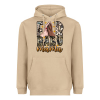 Mushroom Fur Baby Mama Heavyweight Hoodie - CowhideDigitalArt