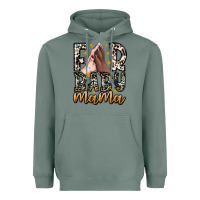 Sage Fur Baby Mama Heavyweight Hoodie - CowhideDigitalArt
